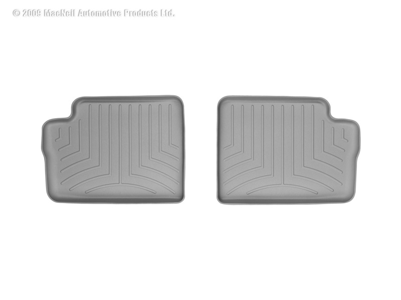 Toyota Corolla Rear FloorLiner - WeatherTech - DigitalFit - Grey - `03-`08