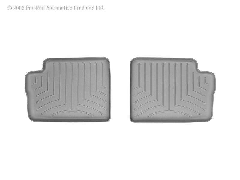 Toyota Corolla Rear FloorLiner - WeatherTech - DigitalFit - Grey - `03-`08