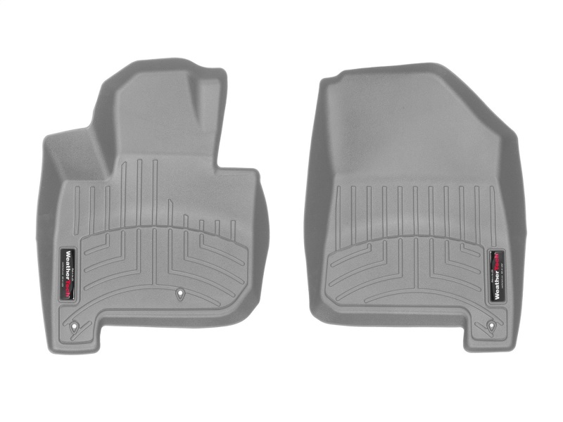Kia Soul FloorLiner - Front - WeatherTech - DigitalFit - Grey - `15-`27