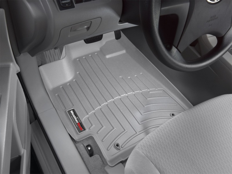 Toyota Highlander FloorLiner - Front - WeatherTech - DigitalFit - Grey - `08-`13