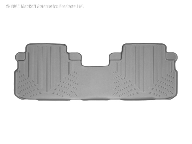 Toyota Highlander FloorLiner - Rear - WeatherTech - DigitalFit - Grey - `08-`13