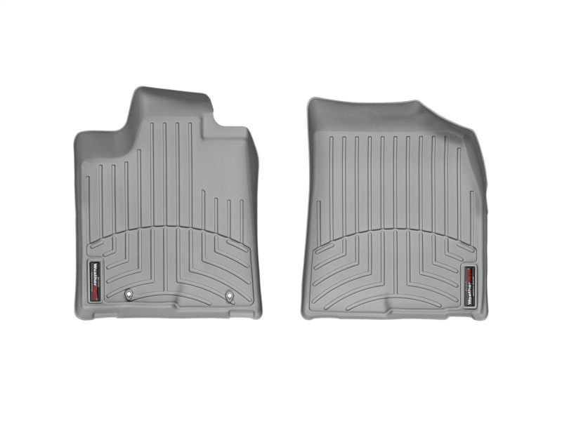 Toyota Highlander FloorLiner - Front - WeatherTech - DigitalFit - Grey - `08-`13