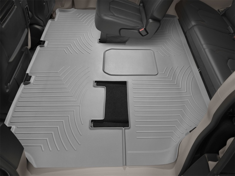 Land Rover Range Rover Floor Mats - Rear - WeatherTech - FloorLiner DigitalFit - Grey - `18-`27