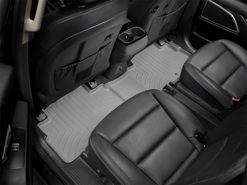 Kia Telluride FloorLiner - Rear - WeatherTech - DigitalFit - Grey - `20-`27