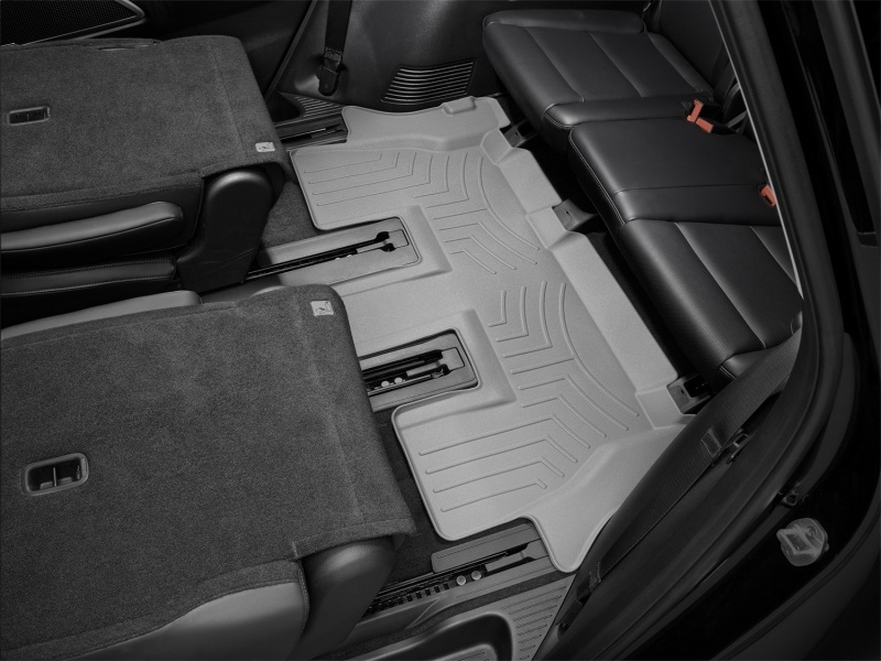 Kia Telluride FloorLiner - Rear - WeatherTech - DigitalFit, Third Row - Grey - `20-`27
