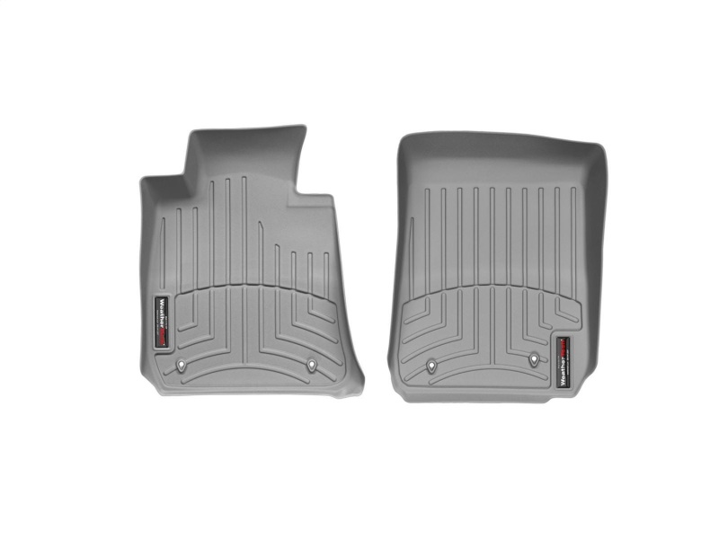 BMW 335i FloorLiner - Front - WeatherTech - DigitalFit - Grey - `06-`12