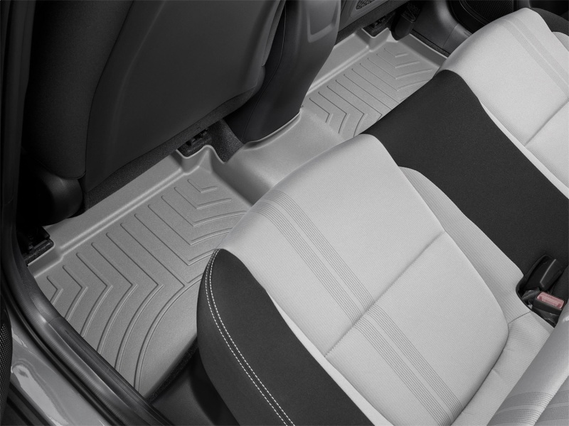 Hyundai Venue FloorLiner - Rear - WeatherTech - DigitalFit - Grey - `20-`27
