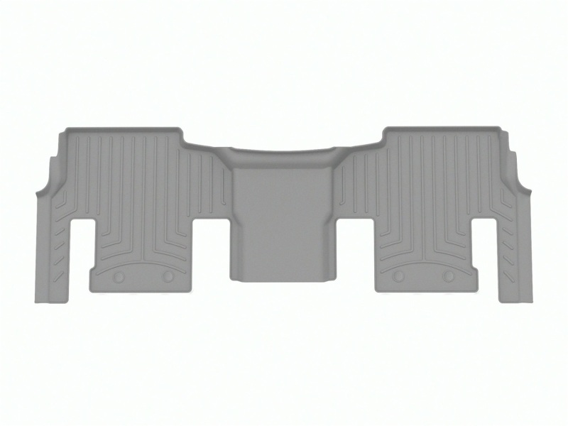 Jeep Wagoneer Floor Mat - Rear - WeatherTech - FloorLiner HP - Grey - `22-`24