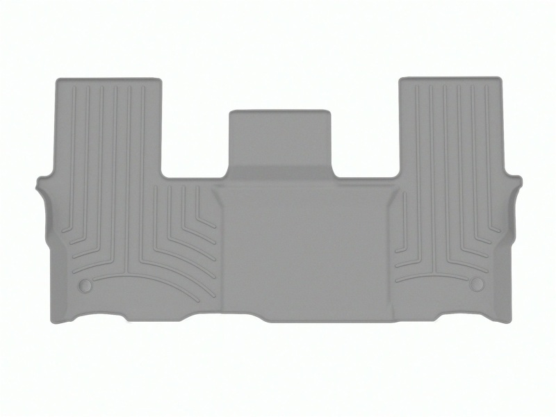 Jeep Wagoneer Floor Mat - Rear - WeatherTech - FloorLiner HP - Grey - `22-`24