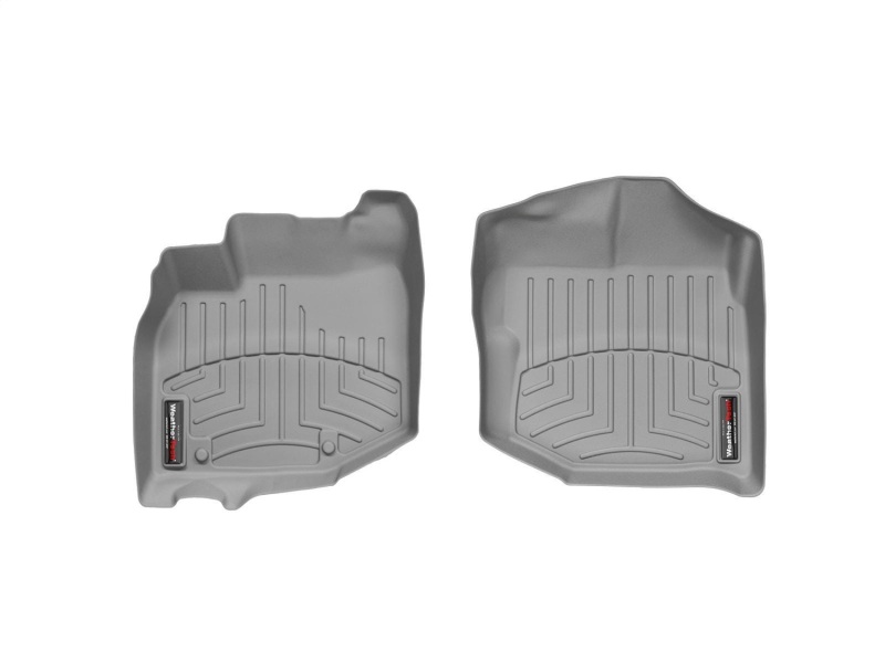 Honda Fit FloorLiner - Front - WeatherTech - DigitalFit - Grey - `09-`13
