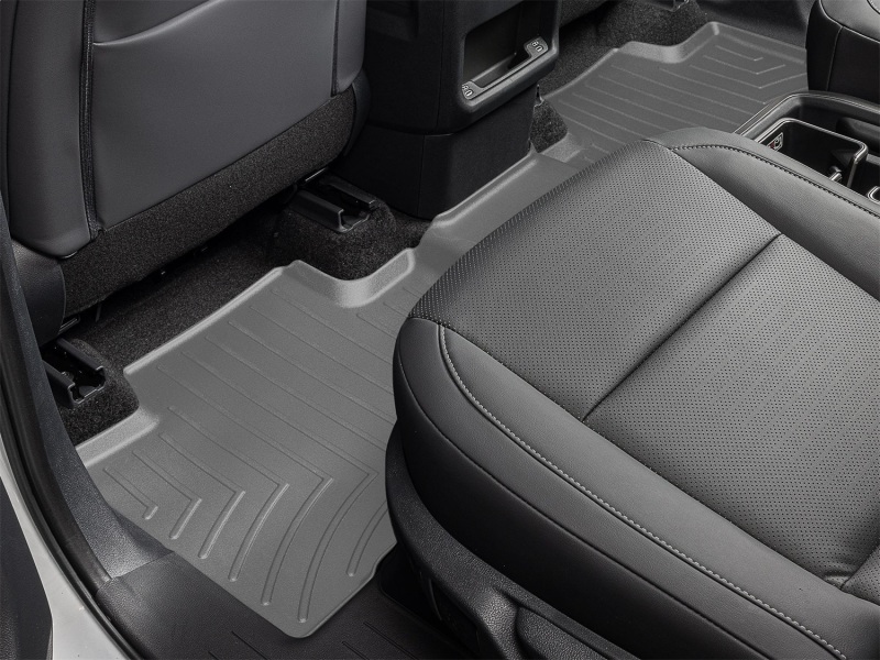 Lexus TX FloorLiner - Rear - WeatherTech - DigitalFit - Grey - `24-`26