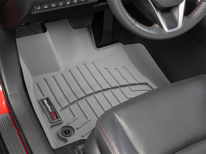 Toyota RAV4 Prime FloorLiner - Front - WeatherTech - DigitalFit - Grey - `21-`24