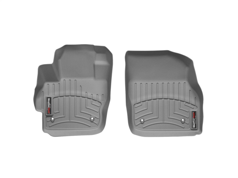 Mazda Mazda3 Floor Mats - Front - WeatherTech - DigitalFit - Grey - `10-`27