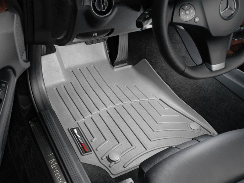 Mercedes-Benz E-Class FloorLiner - Front - WeatherTech - DigitalFit - Grey - `10-`27
