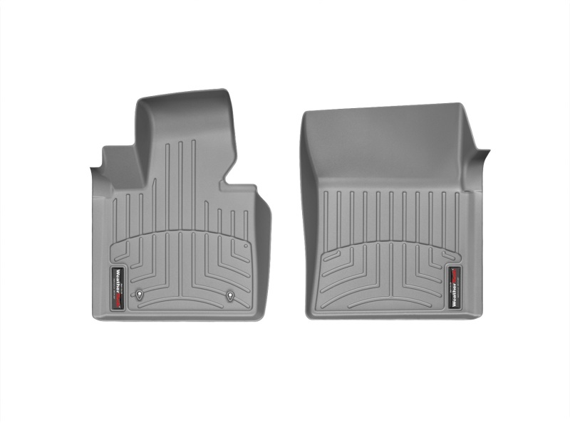 Land Rover Range Rover Floor Liners - Front - WeatherTech - FloorLiner DigitalFit - Grey - `10-`27