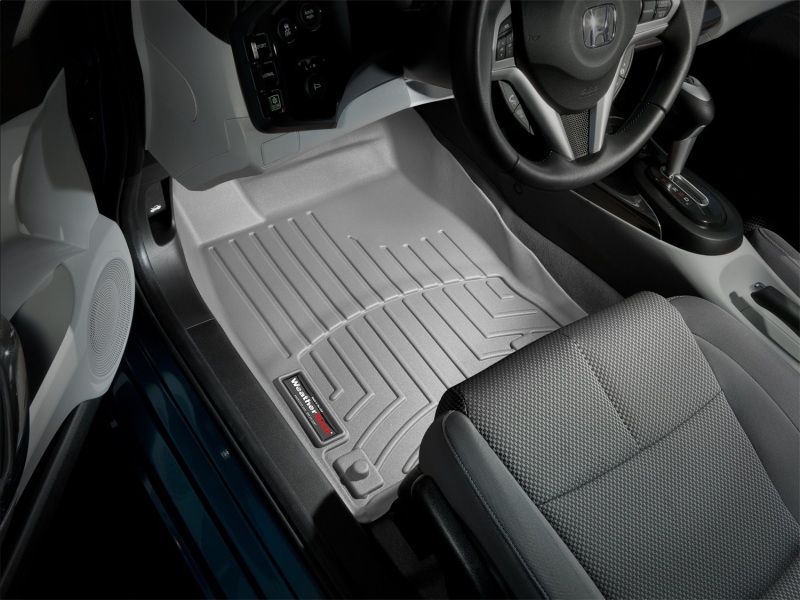 Honda CRZ Floor Mats - Front - WeatherTech - FloorLiner DigitalFit - Grey - `11-`27