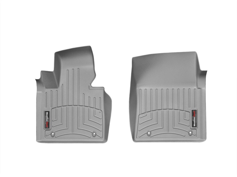 Land Rover Range Rover Floor Liners - Front - WeatherTech - FloorLiner DigitalFit - Grey - `11-`27