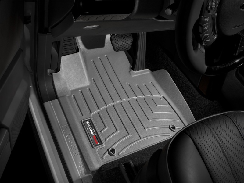 Land Rover Range Rover Floor Liners - Front - WeatherTech - FloorLiner DigitalFit - Grey - `11-`27