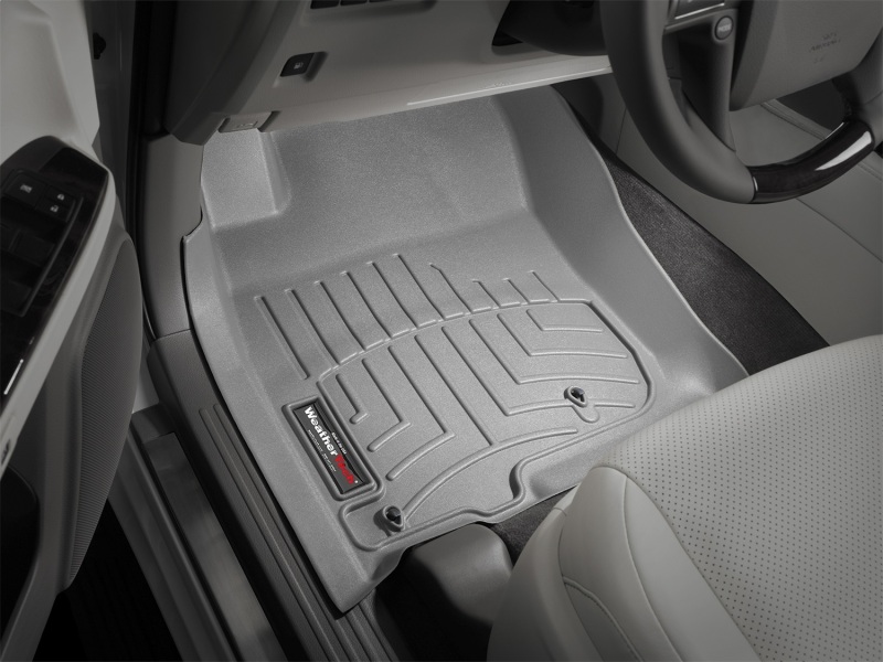 Toyota 4Runner FloorLiner - Front - WeatherTech - DigitalFit - Grey - `11-`12