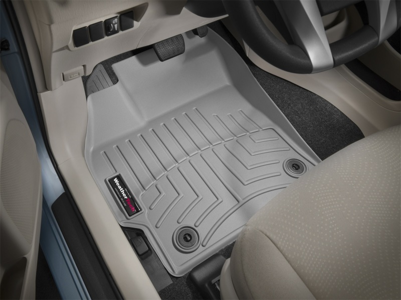 Toyota Prius FloorLiner - Front - WeatherTech - DigitalFit - Grey - `12-`27