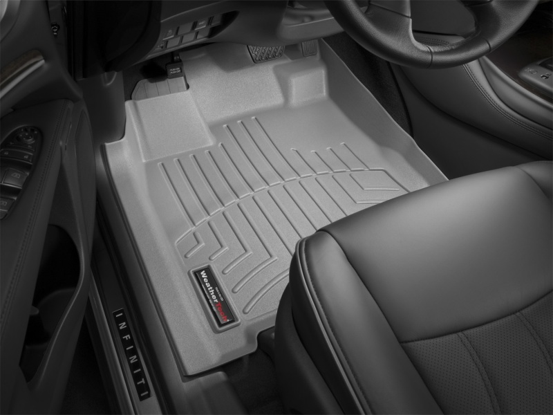 Infiniti JX FloorLiner - Front - WeatherTech - DigitalFit - Grey - `13-`27