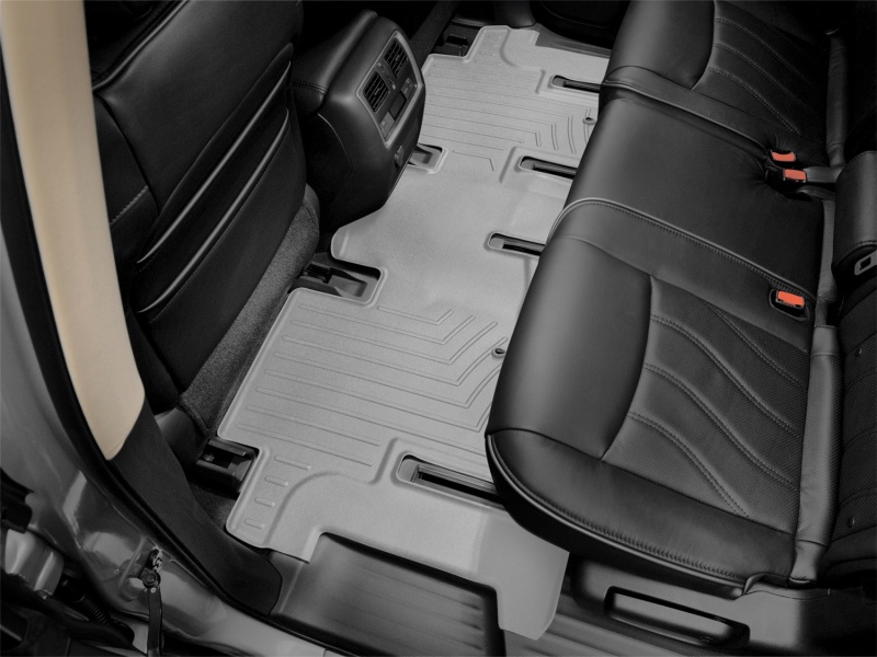 Infiniti JX FloorLiner - Rear - WeatherTech - DigitalFit - Grey - `13-`27