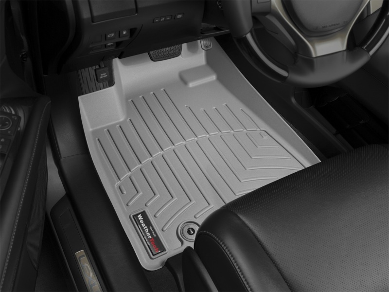 Lexus RX Floor Mats - Front - WeatherTech - FloorLiner DigitalFit - Grey - `13-`27