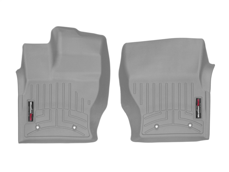 Land Rover Range Rover Floor Liners - Front - WeatherTech - DigitalFit FloorLiner (HDTE) - Grey - `13-`27