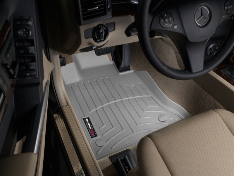 Mercedes-Benz GLK-Class FloorLiner - Front - WeatherTech - DigitalFit - Grey - `13-`27