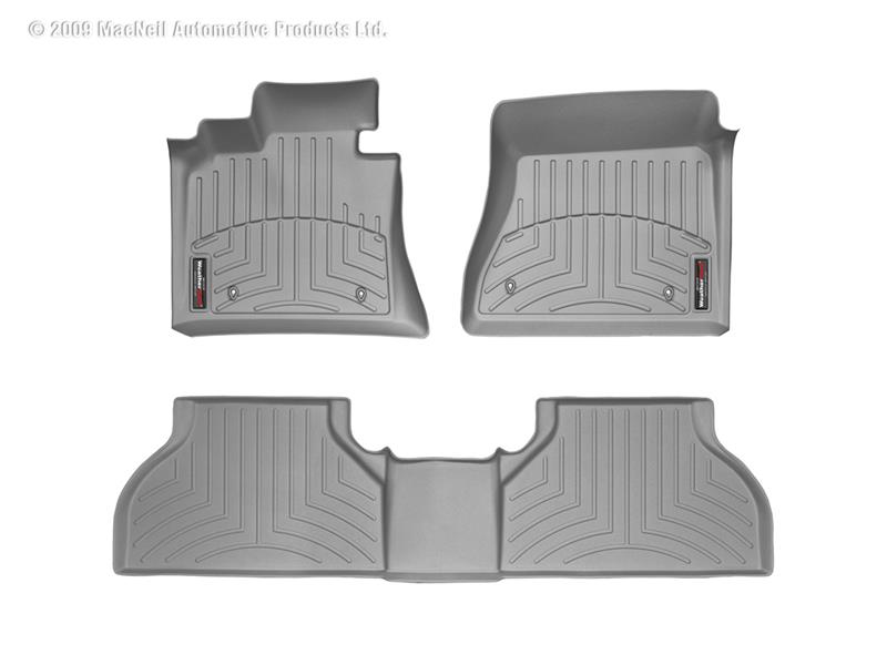 Mercedes-Benz S-Class FloorLiner - Front - WeatherTech - DigitalFit - Grey - `14-`27