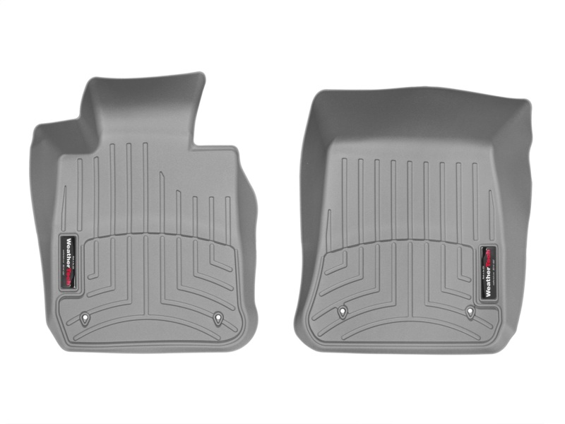 BMW X1 Floor Liners - Front - WeatherTech - DigitalFit - Grey - `13-`15