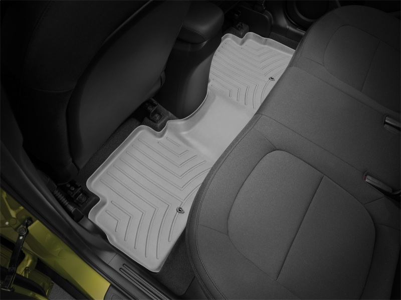 Kia Soul FloorLiner - Rear - WeatherTech - DigitalFit - Grey - `14-`27