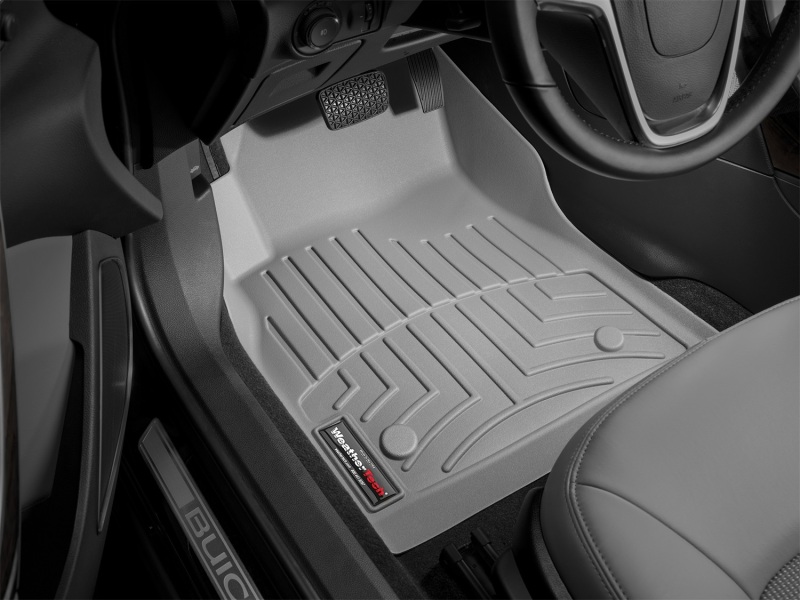 Buick Verano FloorLiner - Front - WeatherTech - DigitalFit - Grey - `12-`27