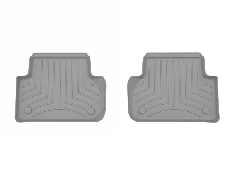 Audi A5 Floor Mat Set - Rear - WeatherTech - FloorLiner HP - Grey - `18-`25