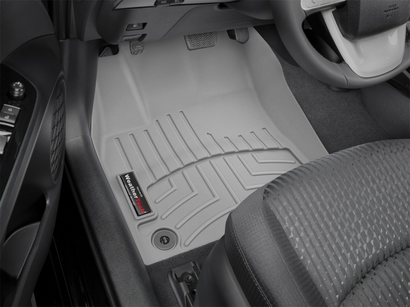 Toyota Prius FloorLiner - Front - WeatherTech - DigitalFit - Grey - `16-`27