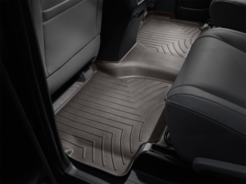Toyota Sequoia FloorLiner - Rear - WeatherTech - DigitalFit - Cocoa - `08-`15
