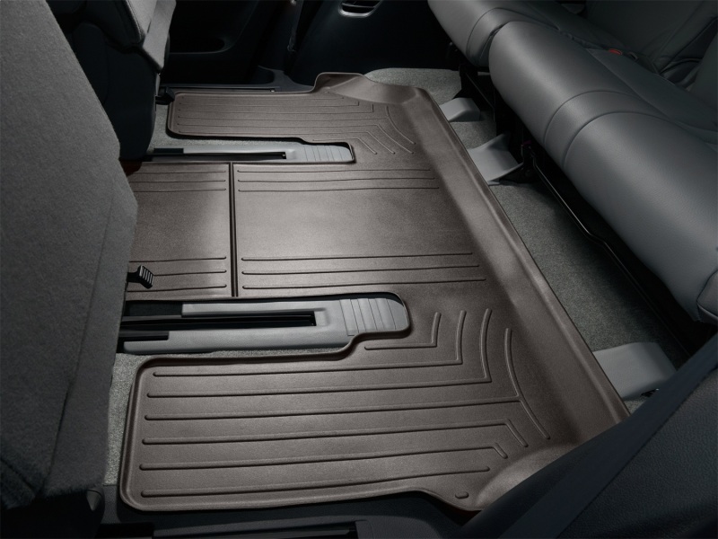 Toyota Sequoia FloorLiner - Rear - WeatherTech - DigitalFit - Cocoa - `08-`15