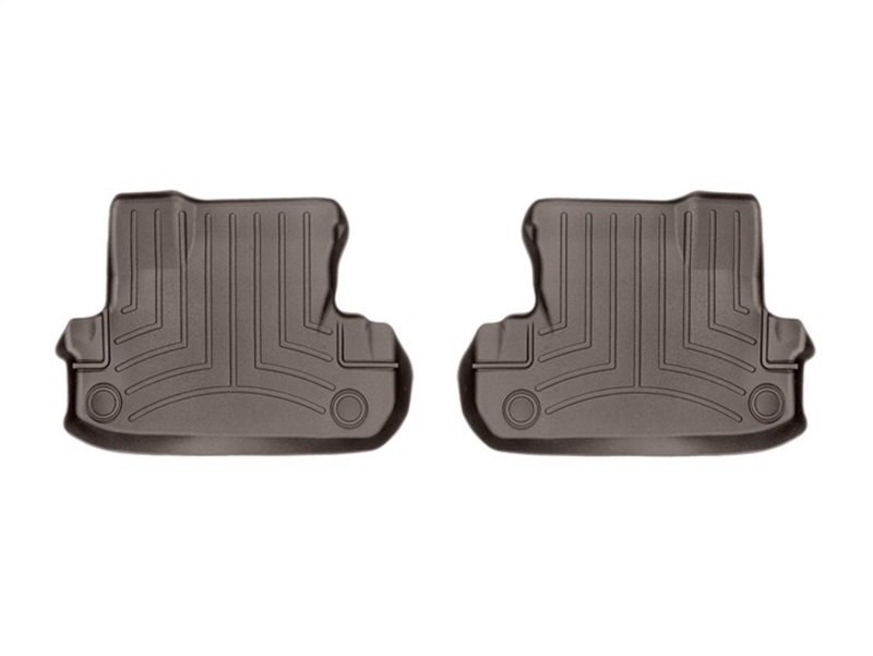 Mercedes-Benz S-Class Coupe FloorLiner - Rear - WeatherTech - DigitalFit - Cocoa - `17-`27