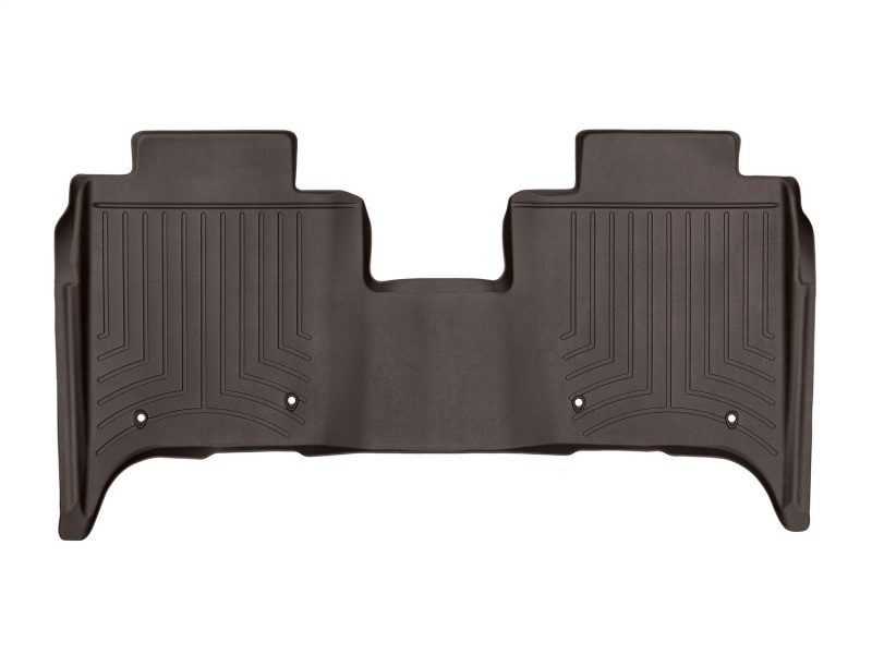 Land Rover Range Rover Floor Liner - Rear - WeatherTech - FloorLiner DigitalFit - Cocoa - `18-`27