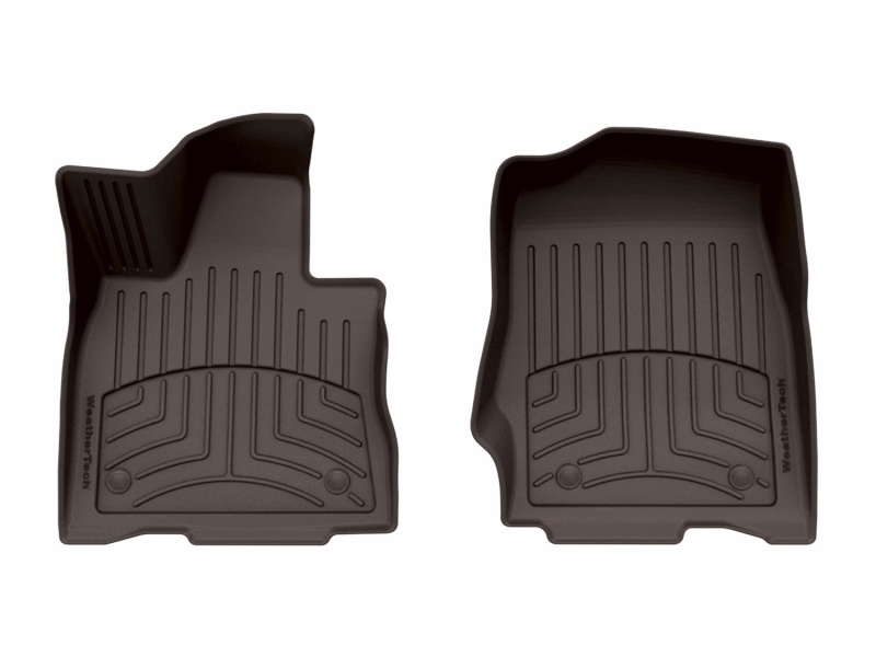 Lincoln Aviator Floor Mat - Front - WeatherTech - FloorLiner HP - Cocoa - `20-`25 Lincoln Aviator Floor Mat - Front - WeatherTech - FloorLiner HP - Cocoa - `20-`25