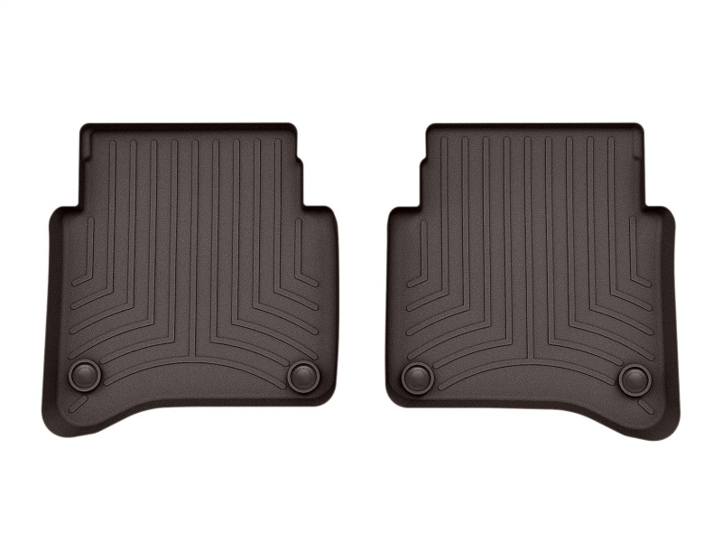 Mercedes-Benz S-Class FloorLiner - Rear - WeatherTech - DigitalFit - Cocoa - `21-`27