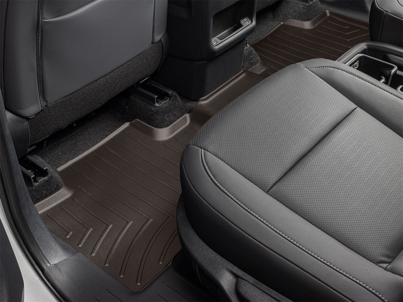 Lexus TX FloorLiner - Rear - WeatherTech - DigitalFit - Cocoa - `24-`26