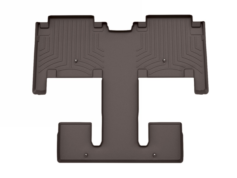 Kia EV9 Floor Mats - Rear - WeatherTech - DigitalFit - Cocoa - `24-`25