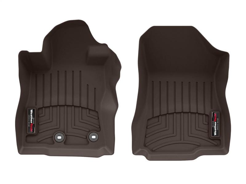 Subaru Forester Hybrid Floor Mats - Front - WeatherTech - FloorLiner DigitalFit - Cocoa - `25-`26