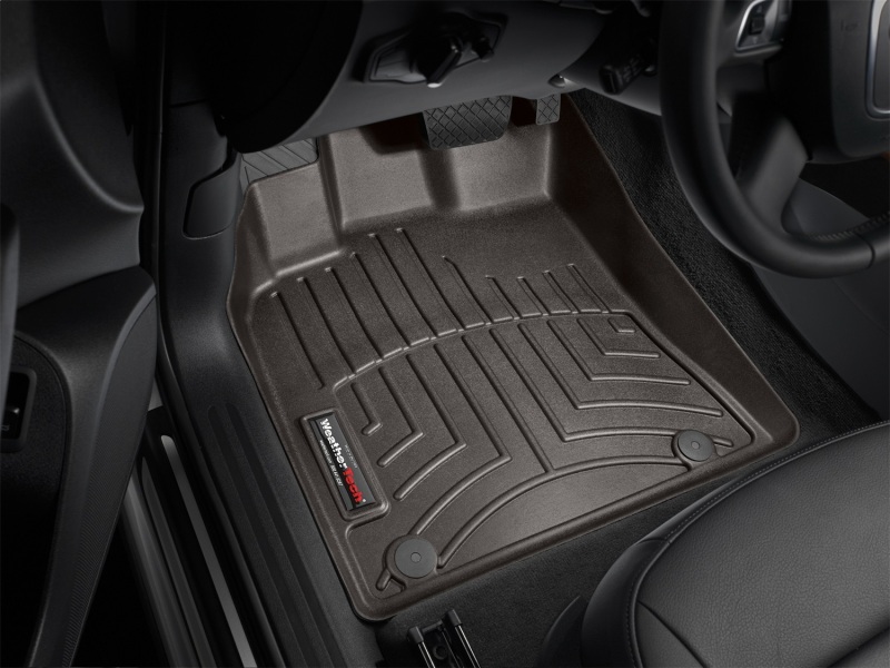 Audi Q5 FloorLiner - Front - WeatherTech - DigitalFit - Cocoa - `09-`14