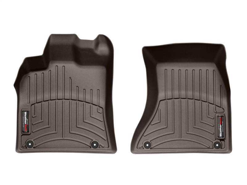 Audi Q5 FloorLiner - Front - WeatherTech - DigitalFit - Cocoa - `09-`14