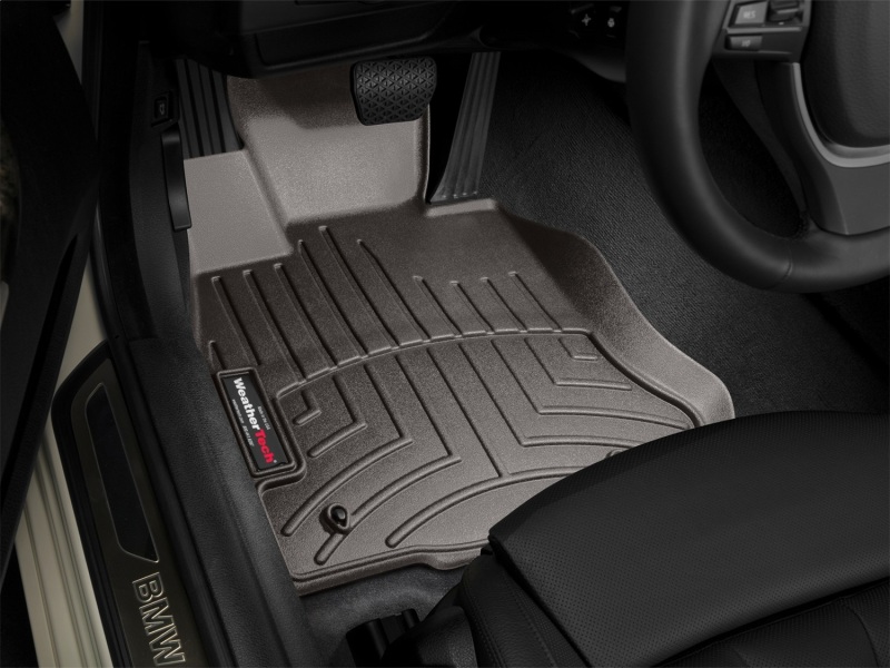 BMW 6-Series FloorLiner - Front - WeatherTech - DigitalFit - Cocoa - `12-`15