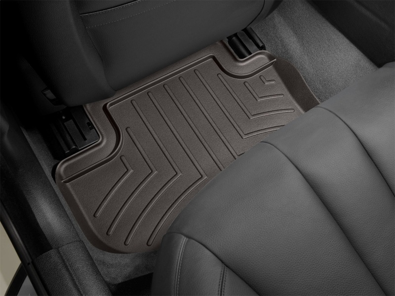 BMW 6-Series Floor Mat Set - Rear - WeatherTech - FloorLiner DigitalFit - Cocoa - `12-`15