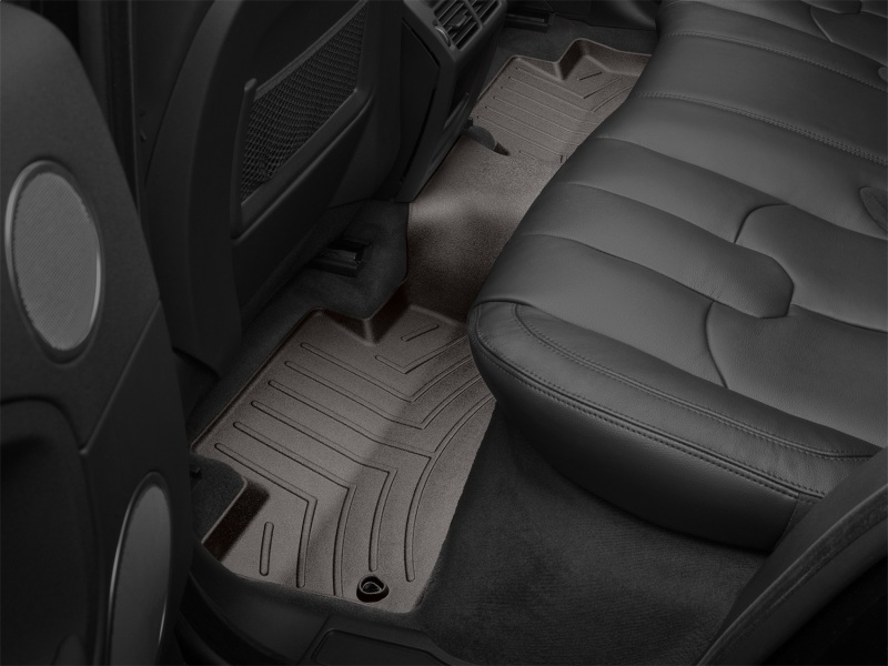 Land Rover Range Rover Evoque Floor Liner - Rear - WeatherTech - FloorLiner DigitalFit - Cocoa - `13-`27