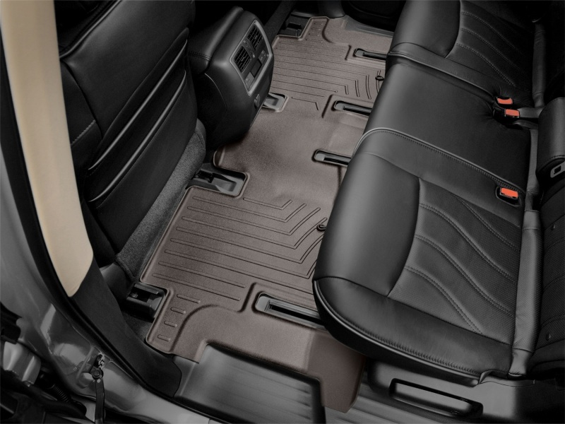 Infiniti JX FloorLiner - Rear - WeatherTech - DigitalFit - Cocoa - `13-`27